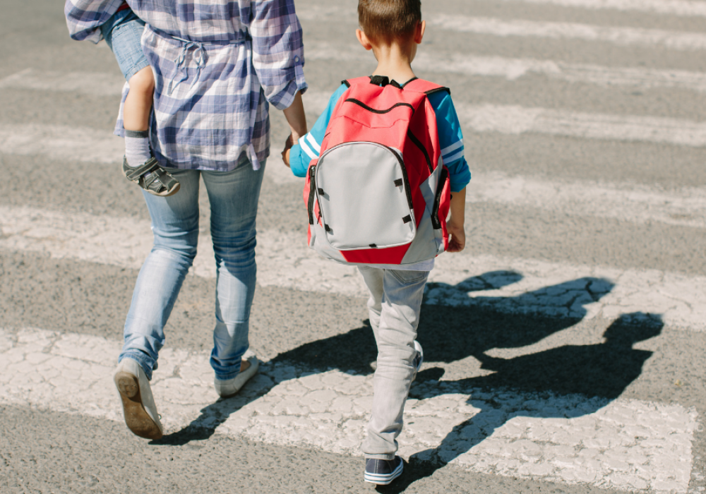 la seguridad vial en los niños