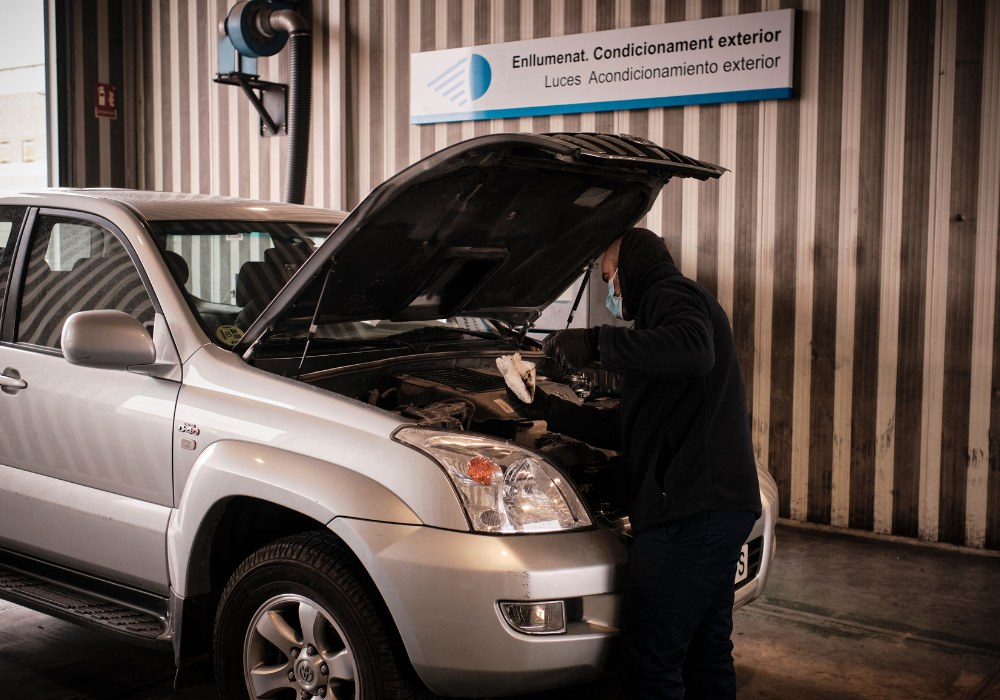 Sistema antivaho y antihielo del coche en la ITV